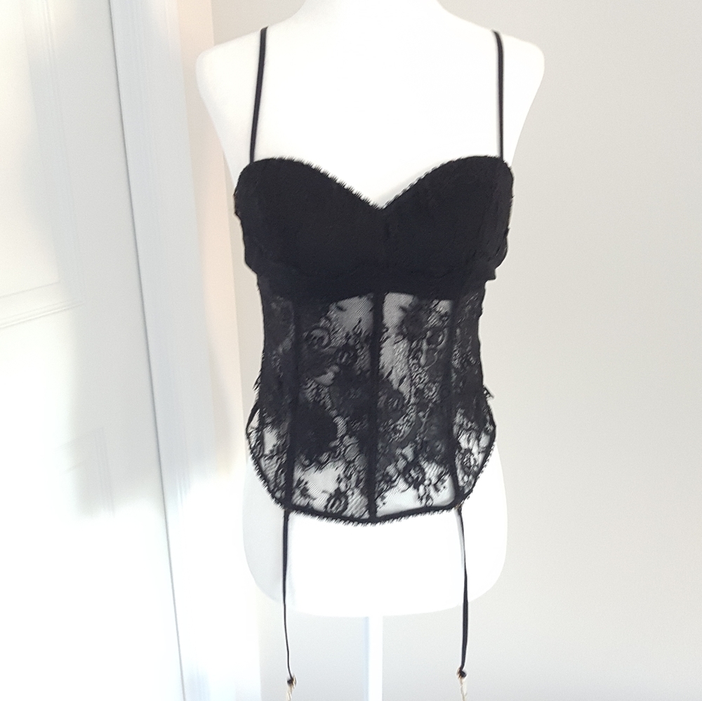 Victoria's Secret Lace Corset Top